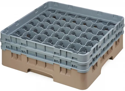 Kosz na szkło max. śr. szkl. 60 mm beżowy - CAMBRO