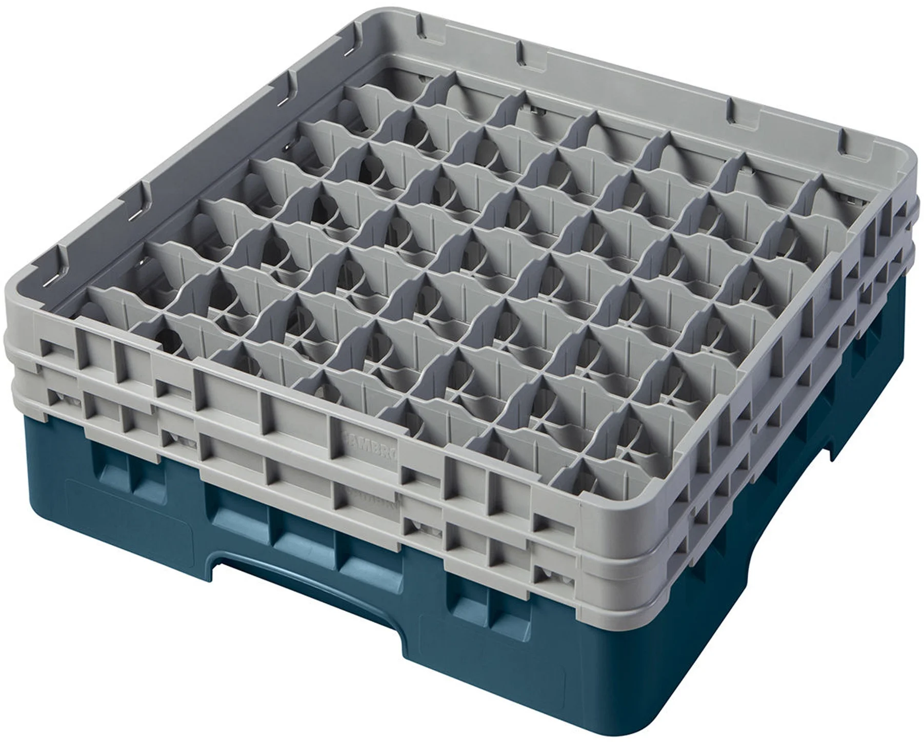 Kosz na szkło max. śr. szkl. 60 mm zielono-niebieski - CAMBRO