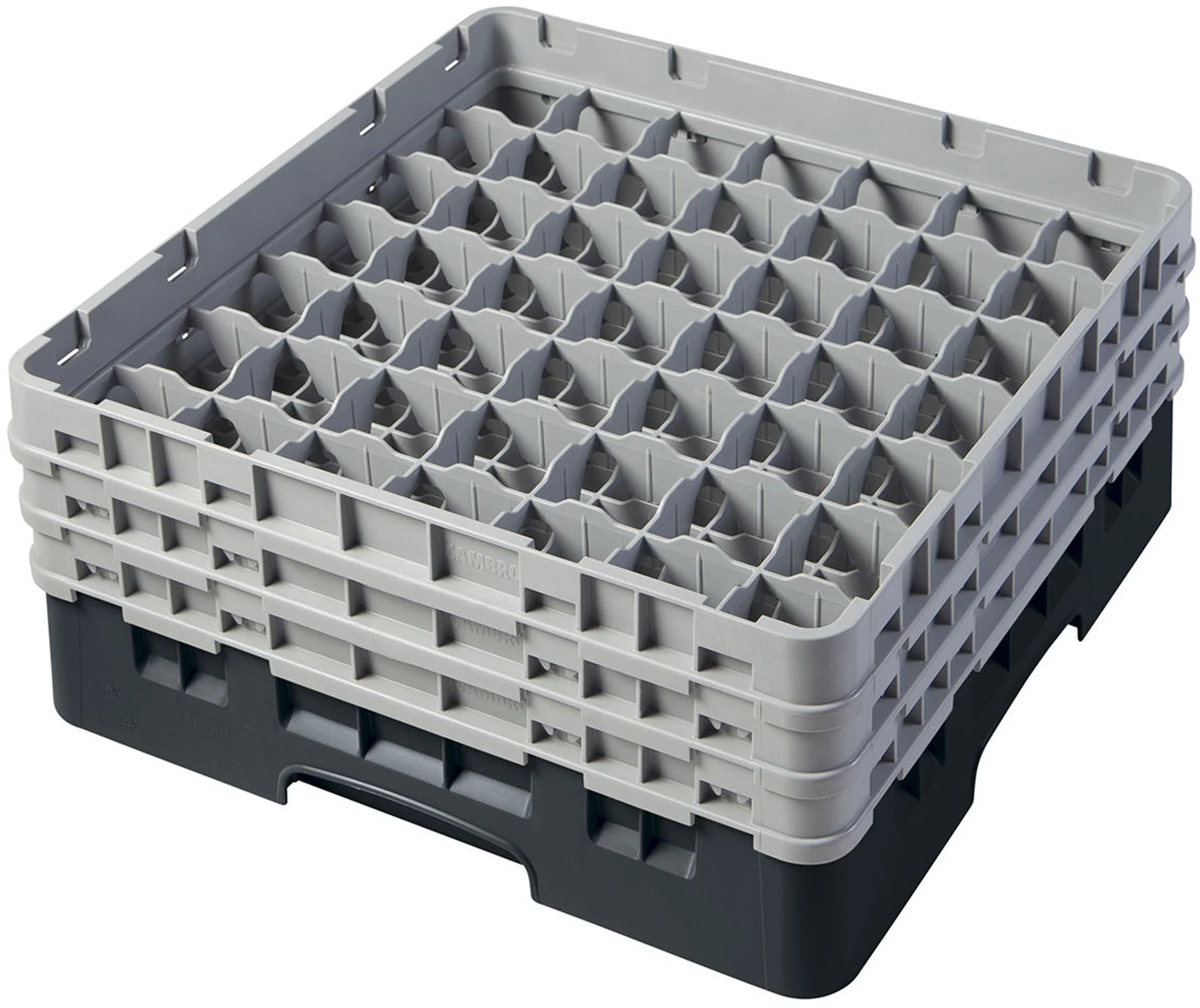 Kosz na szkło max. śr. szkl. 60 mm czarny - CAMBRO