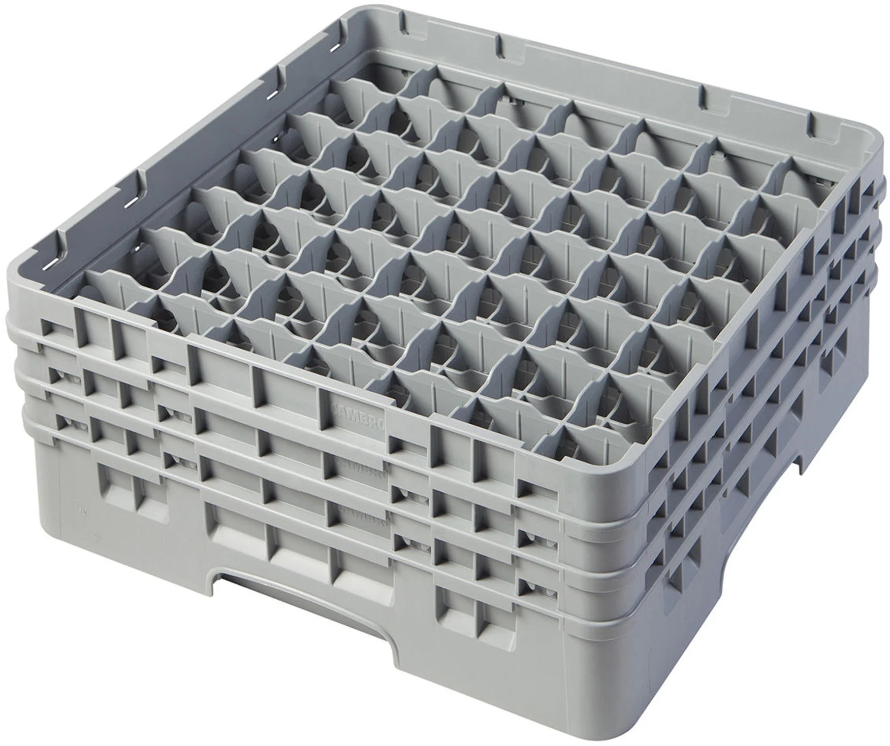 Kosz na szkło max. śr. szkl. 60 mm jasny szary - CAMBRO