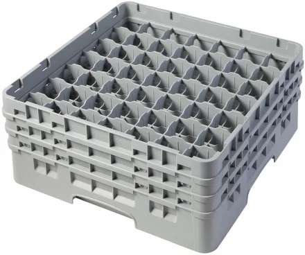 Kosz na szkło max. śr. szkl. 60 mm jasny szary - CAMBRO