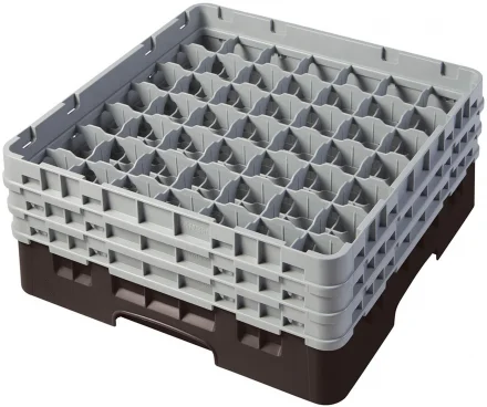 Kosz na szkło max. śr. szkl. 60 mm brązowy - CAMBRO
