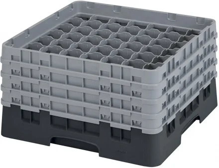 Kosz na szkło max. śr. szkl. 60 mm czarny - CAMBRO