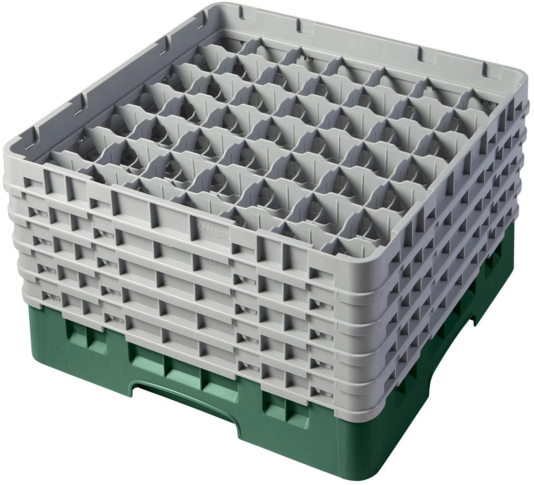 Kosz na szkło max. śr. szkl. 60 mm zielony - CAMBRO