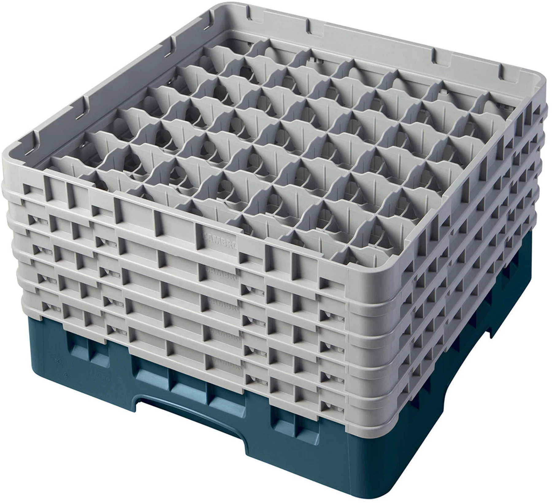 Kosz na szkło max. śr. szkl. 60 mm zielono-niebieski - CAMBRO