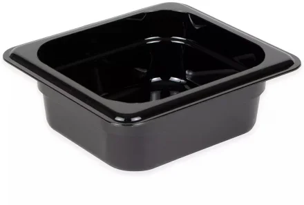 Pojemnik z poliwęglanu GN 1/6 wys. 6,5 cm czarny - CAMBRO