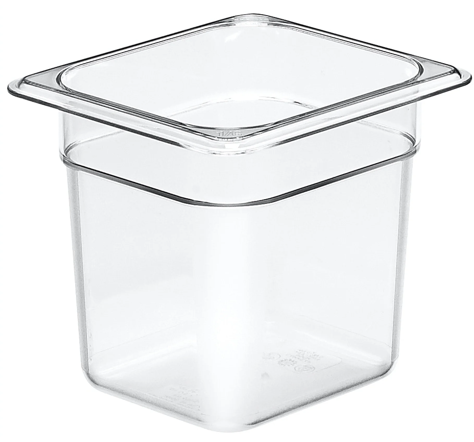 Pojemnik z poliwęglanu GN 1/6 wys. 15 cm przezroczysty - CAMBRO