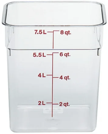 Pojemnik na żywność z poliwęglanu Camwear 7,6 l - CAMBRO