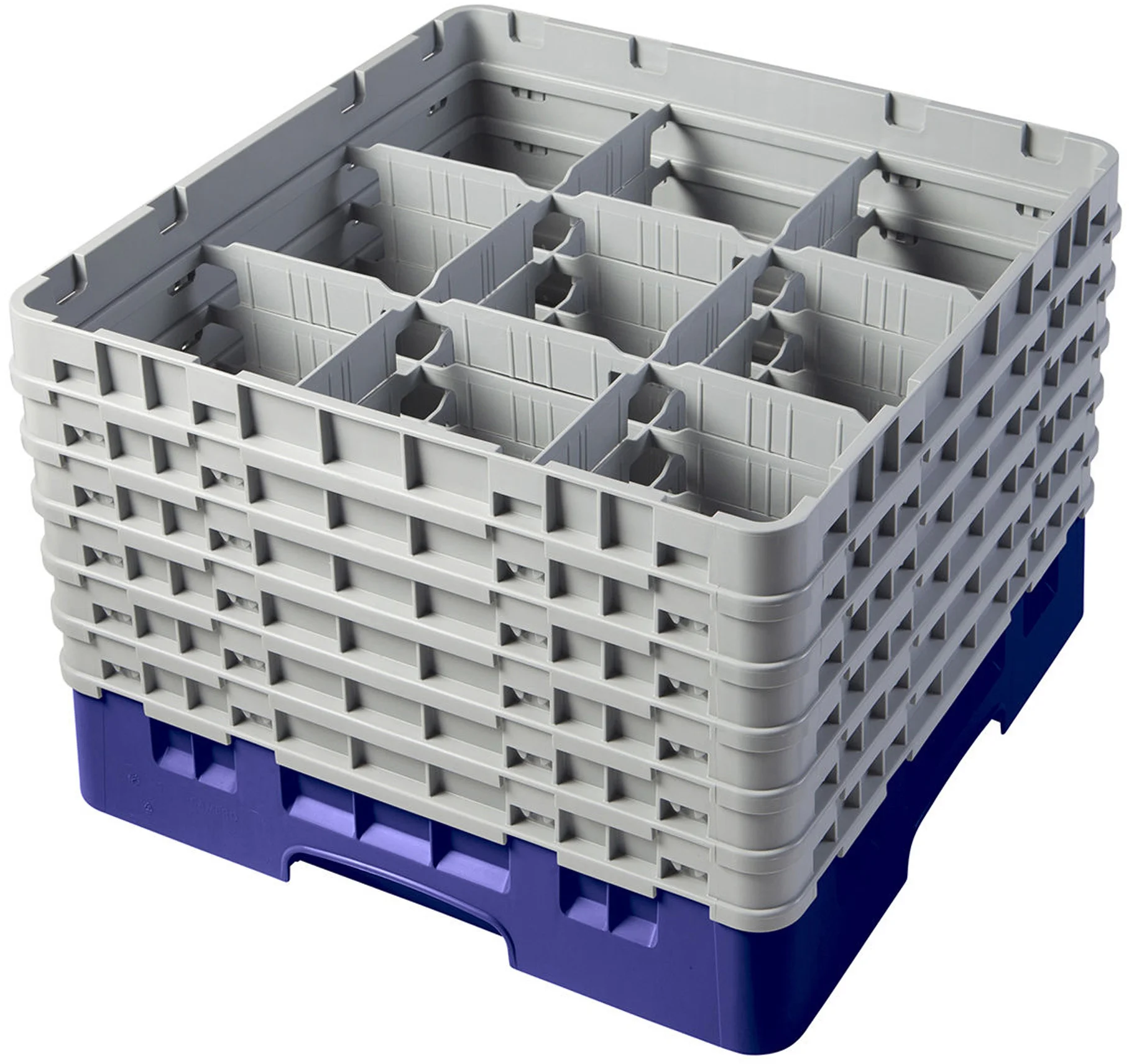 Kosz na szkło max. śr. szkl. 148 mm granatowy - CAMBRO
