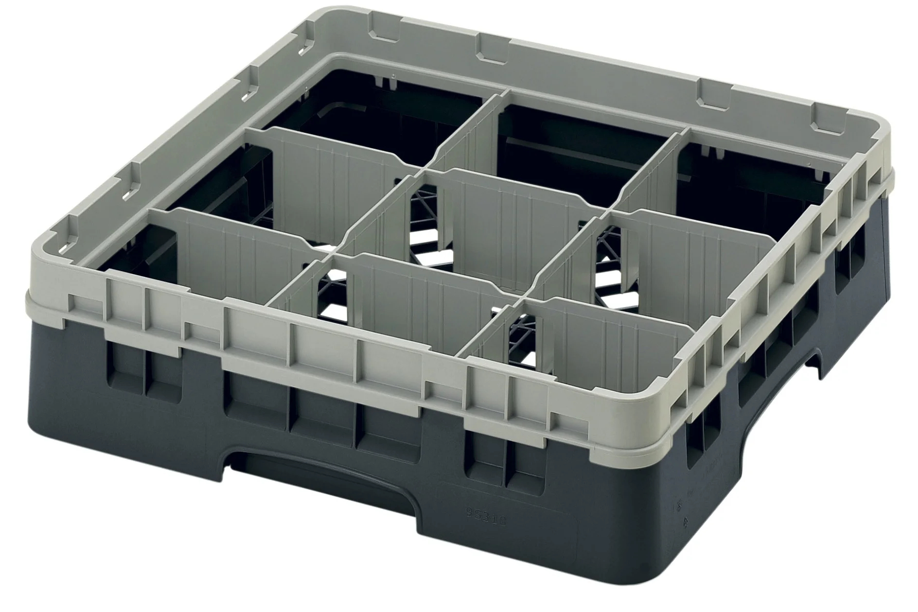 Kosz na szkło max. śr. szkl. 148 mm czarny - CAMBRO