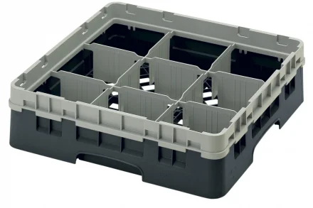Kosz na szkło max. śr. szkl. 148 mm czarny - CAMBRO