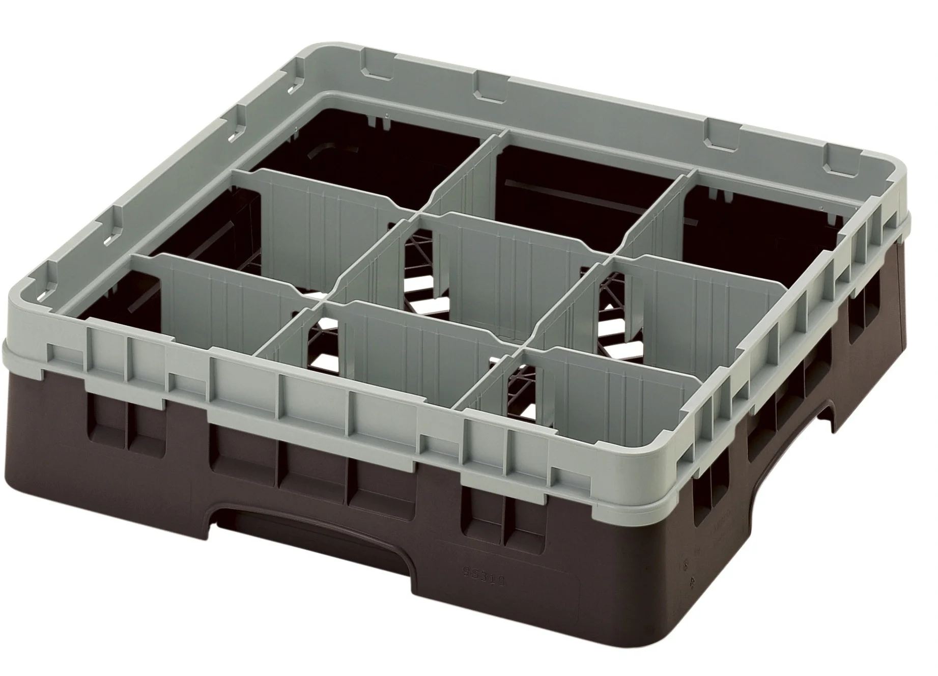 Kosz na szkło max. śr. szkl. 148 mm brązowy - CAMBRO