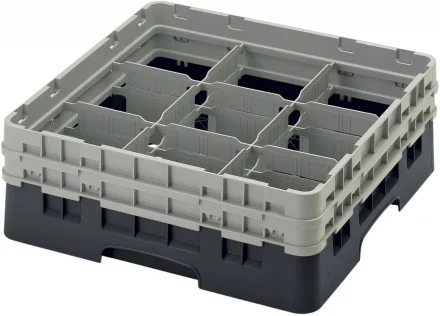 Kosz na szkło max. śr. szkl. 148 mm czarny - CAMBRO