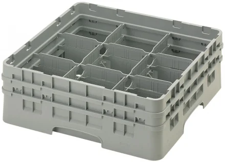 Kosz na szkło max. śr. szkl. 148 mm jasny szary - CAMBRO