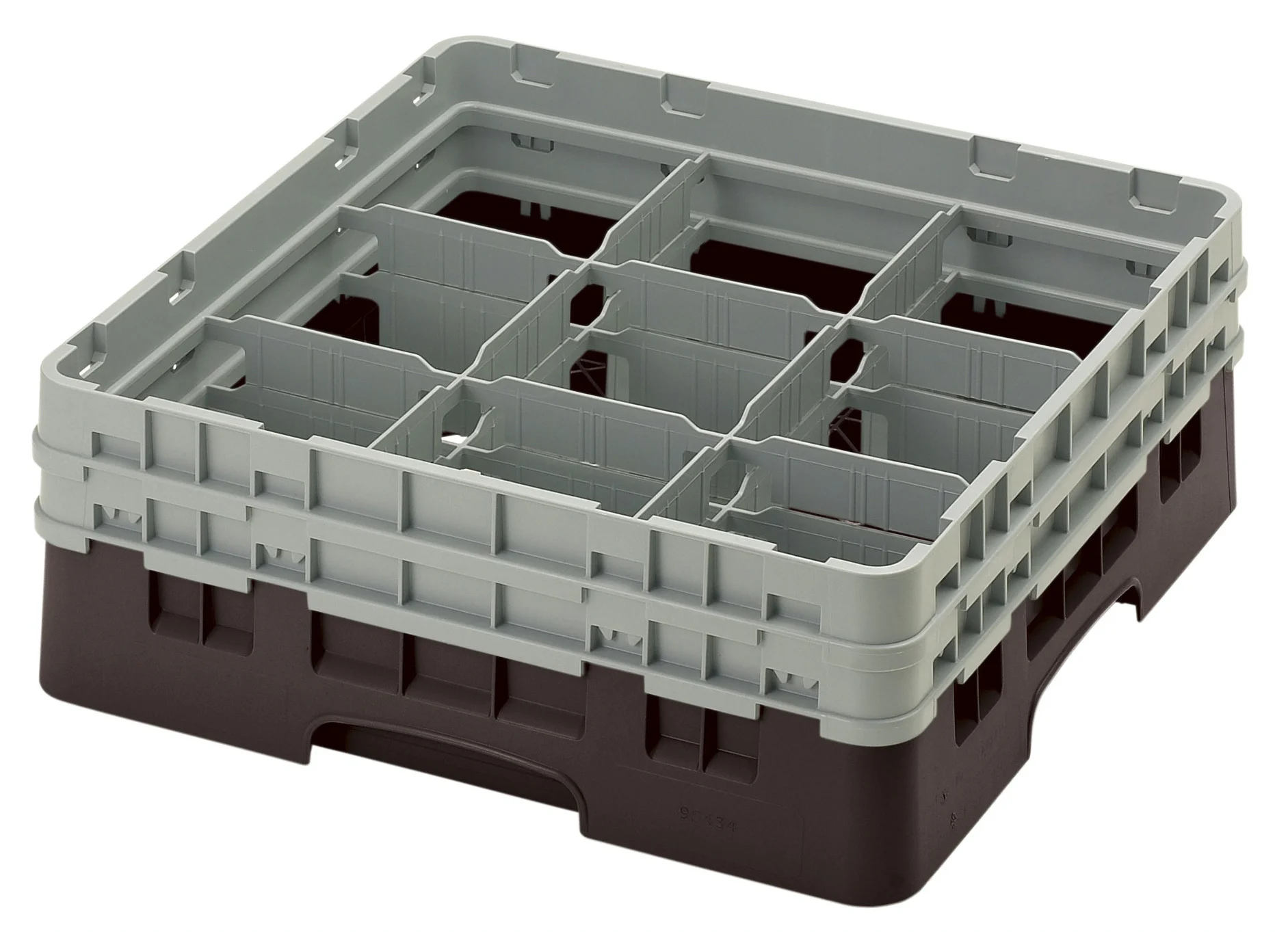 Kosz na szkło max. śr. szkl. 148 mm brązowy - CAMBRO