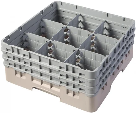 Kosz na szkło max. śr. szkl. 148 mm beżowy - CAMBRO