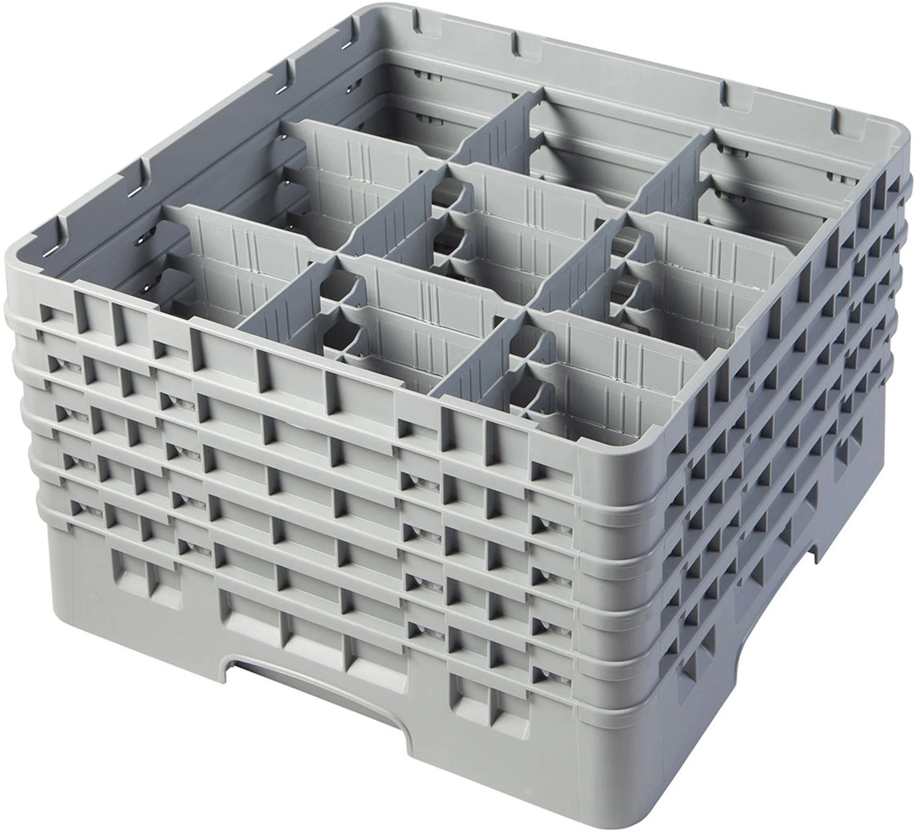 Kosz na szkło max. śr. szkl. 148 mm jasny szary - CAMBRO