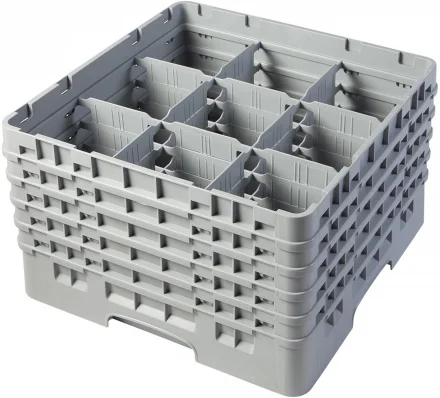 Kosz na szkło max. śr. szkl. 148 mm jasny szary - CAMBRO