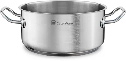 Garnek niski 24 cm CATERWARE