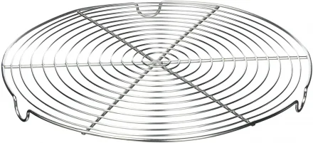 Ruszt okrągły z nóżkami śr. 28 cm - DE BUYER