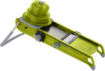 Mandolina zielona SWING PLUS - DE BUYER