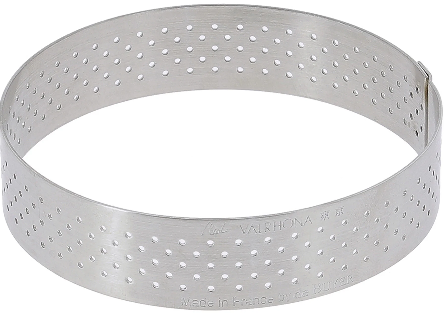 Rant cukierniczy okrągły perforowany śr. 6,5 cm - DE BUYER
