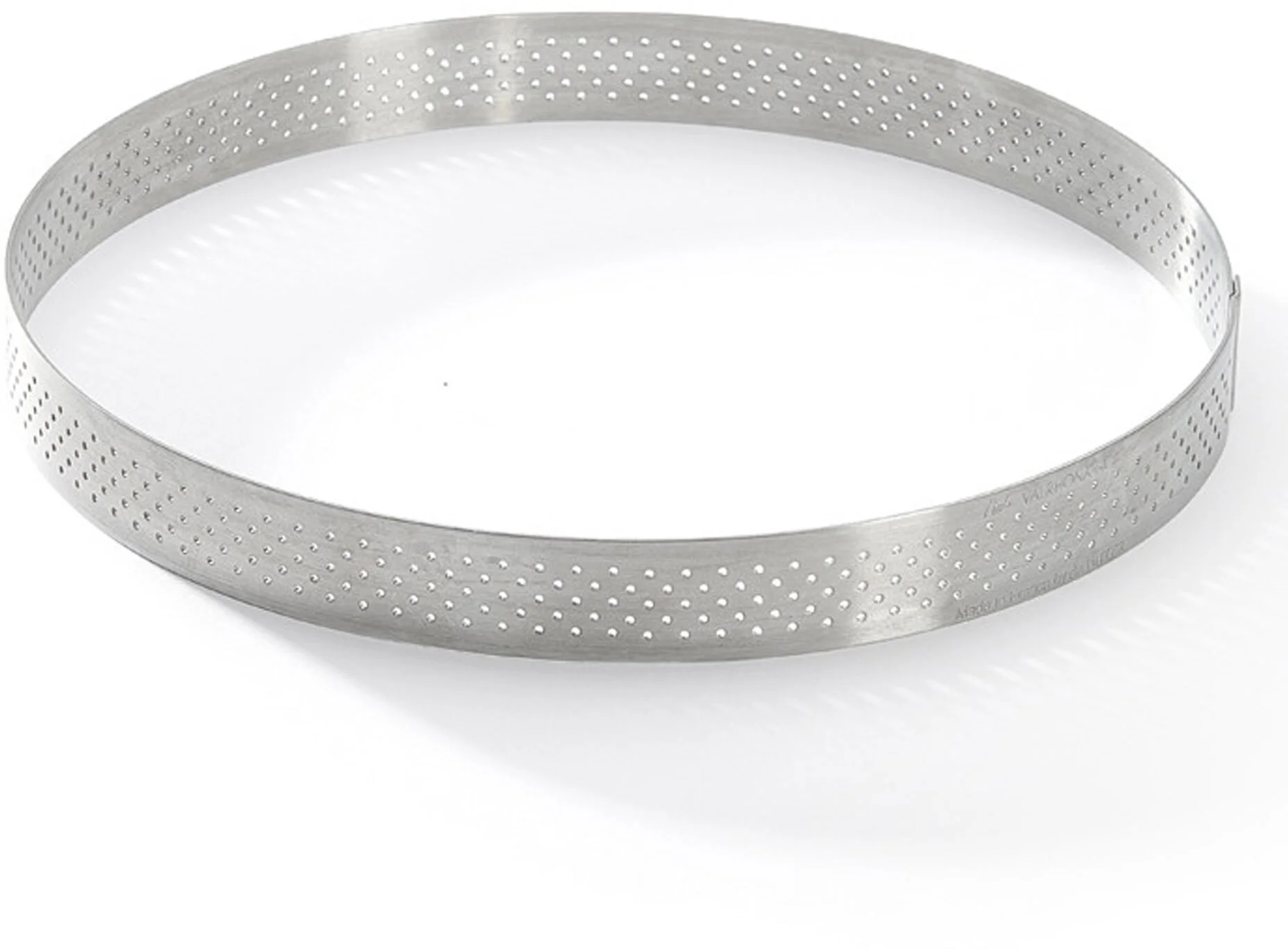 Rant cukierniczy okrągły perforowany śr. 18,5 cm - DE BUYER