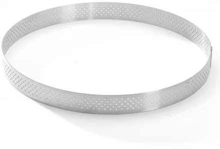 Rant cukierniczy okrągły perforowany śr. 20,5 cm - DE BUYER