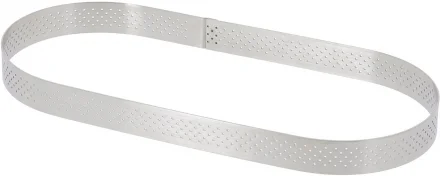 Rant cukierniczy perforowany - Oblong 27 x 8 cm - DE BUYER