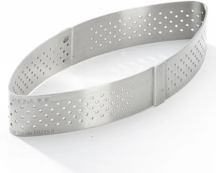 Rant cukierniczy perforowany - Calisson 12 x 5 cm - DE BUYER