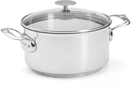 Garnek ze szklaną pokrywą śr. 20 cm MILADY - DE BUYER
