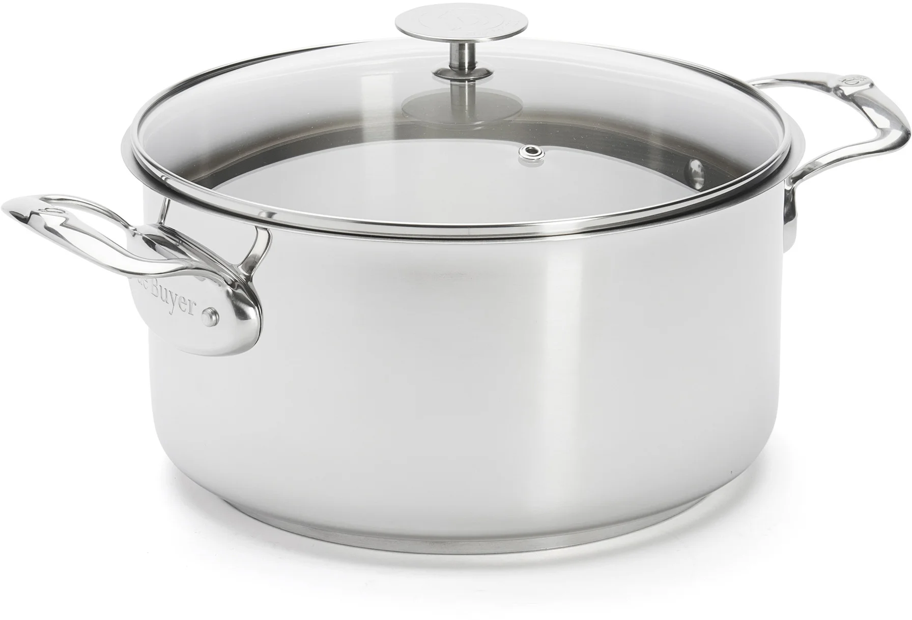 Garnek ze szklaną pokrywą śr. 24 cm MILADY - DE BUYER