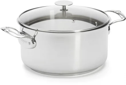 Garnek ze szklaną pokrywą śr. 24 cm MILADY - DE BUYER