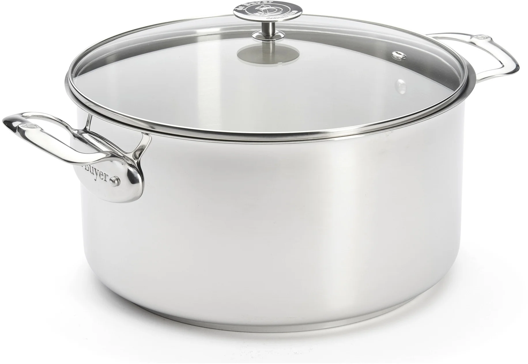 Garnek ze szklaną pokrywą śr. 28 cm MILADY - DE BUYER