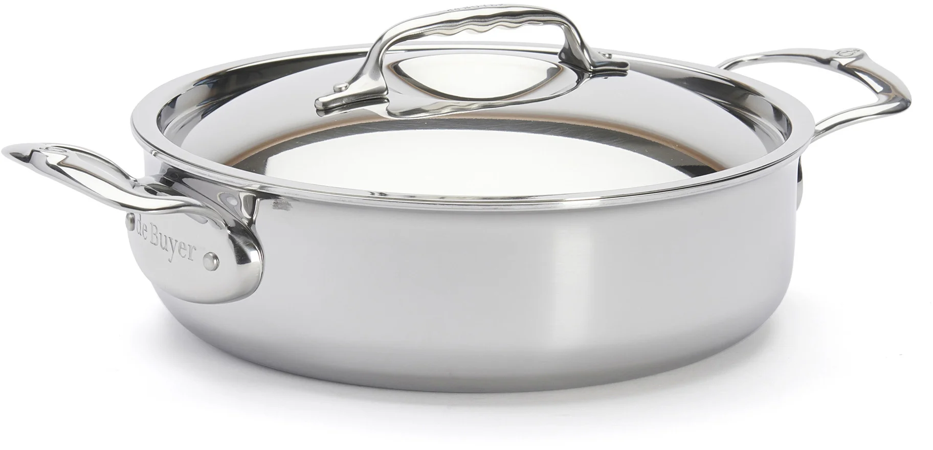 Garnek niski z pokrywą śr. 24 cm AFFINITY -  DE BUYER