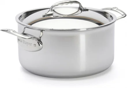 Garnek wysoki z pokrywą śr.24 cm AFFINITY - DE BUYER