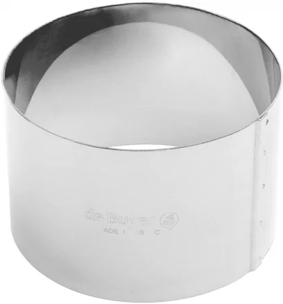 Rant cukierniczy okrągły wysoki śr. 20 cm - DE BUYER