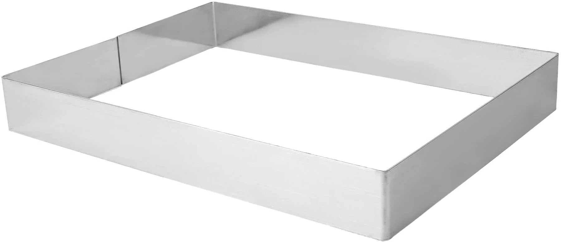 Rant cukierniczy prostokątny 39 x 29 cm stal nierdzewna - DE BUYER