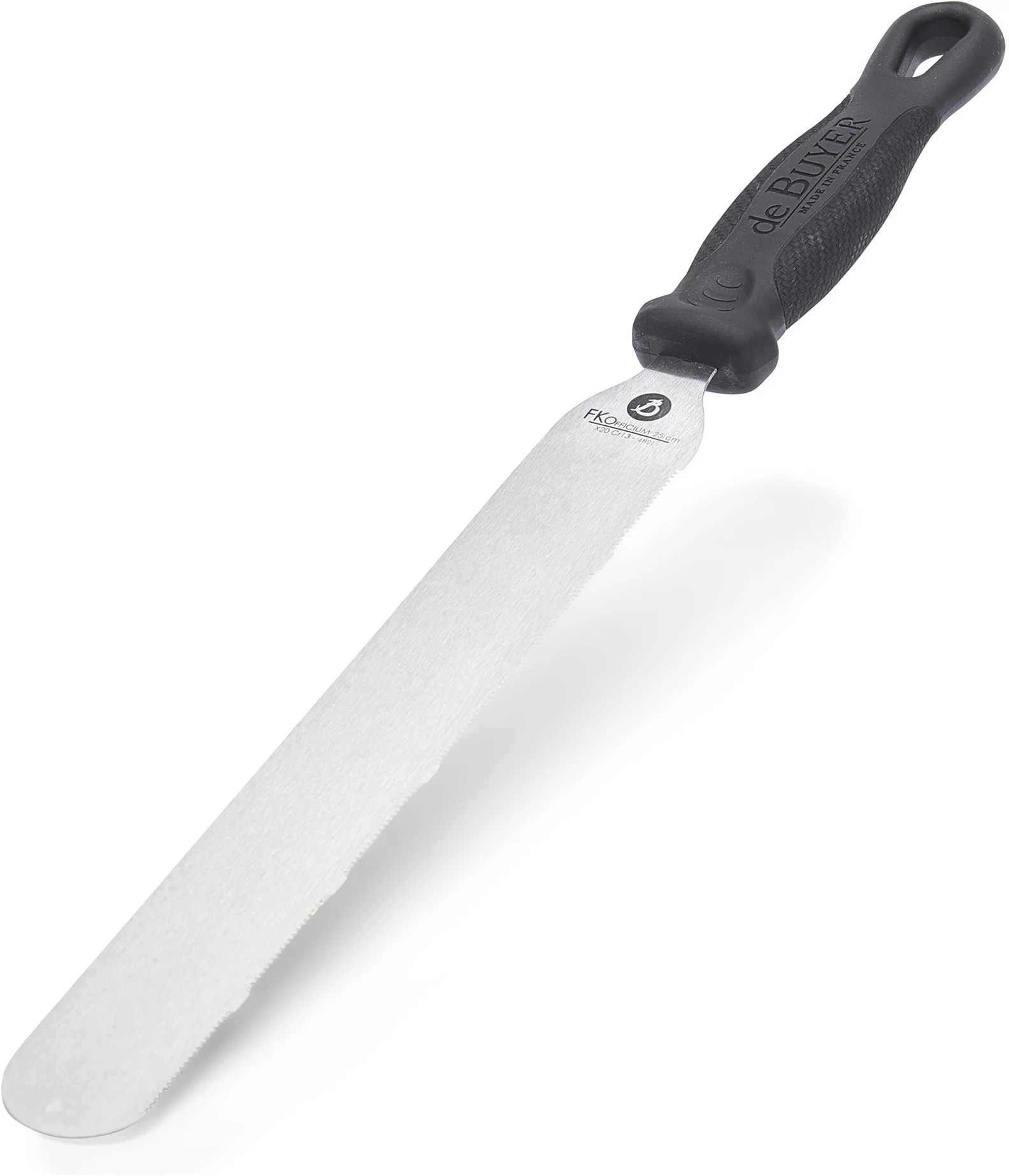 Nóż do biszkoptów z ząbkowanym ostrzem dł. 25 cm - DE BUYER