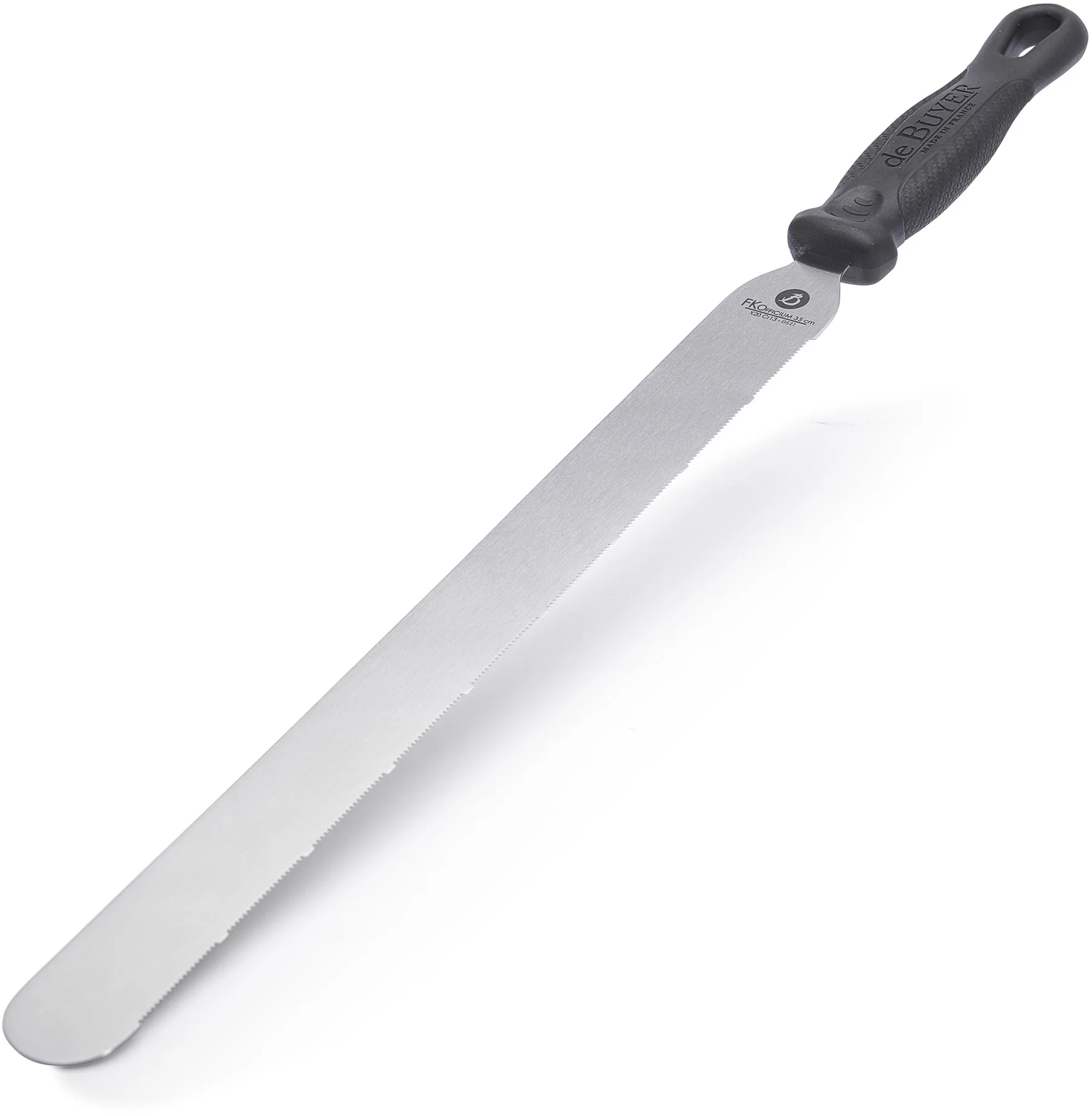 Nóż do biszkoptów z ząbkowanym ostrzem dł. 35 cm - DE BUYER