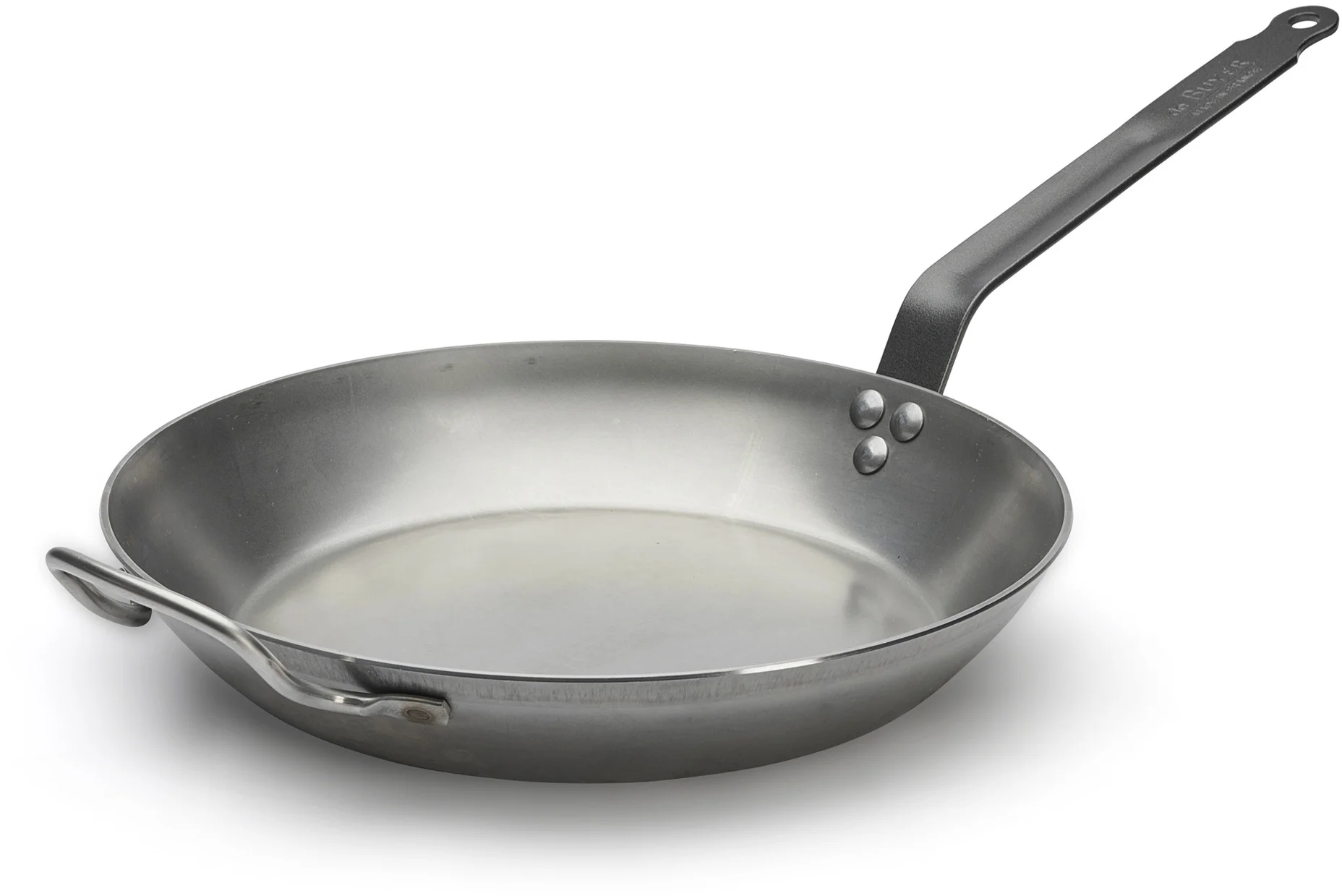 Patelnia okrągła śr. 32 cm CARBONE PLUS - DE BUYER