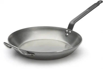 Patelnia okrągła śr. 32 cm CARBONE PLUS - DE BUYER