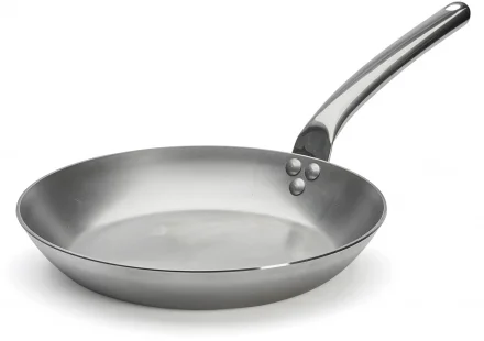 Patelnia okrągła z uchwytem wentylowanym śr. 28 cm CARBONE PLUS - DE BUYER