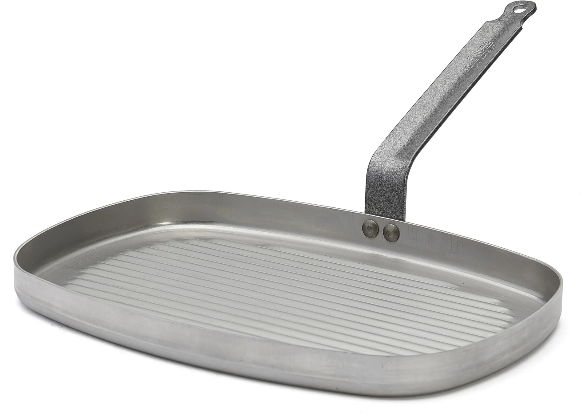Patelnia prostokątna grillowa CARBONE PLUS - DE BUYER