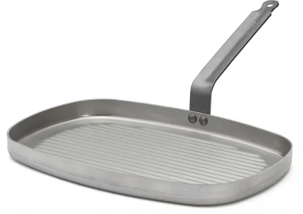 Patelnia prostokątna grillowa CARBONE PLUS - DE BUYER