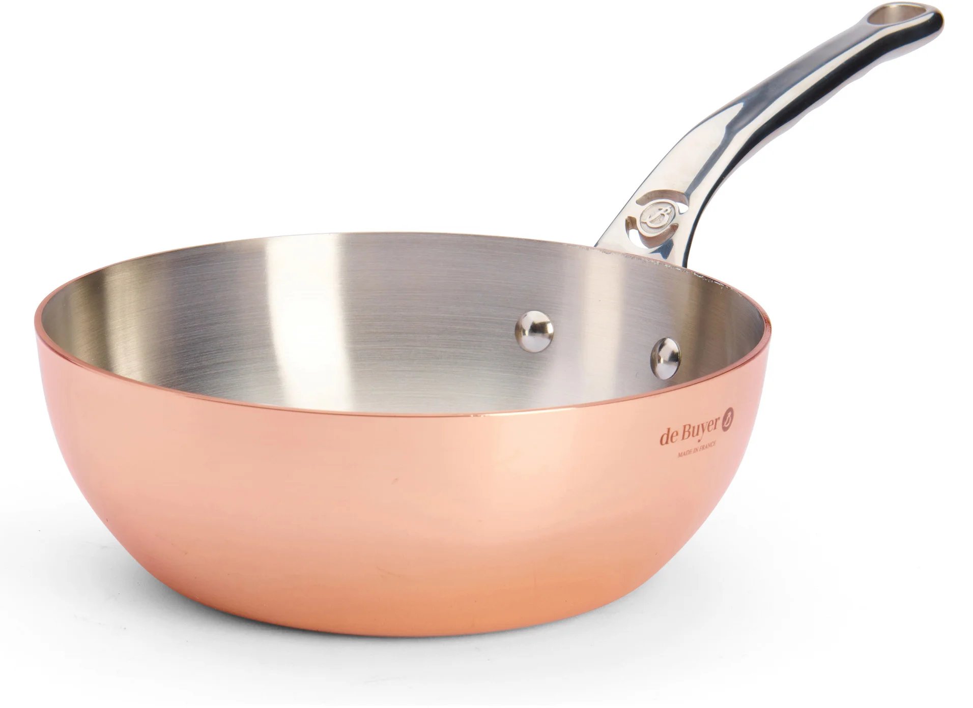 Rondel konikalny miedziany 1,7 l PRIMA MATERA - DE BUYER