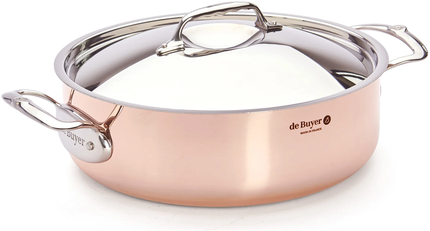 Garnek do duszenia 28 cm PRIMA MATERA - DE BUYER