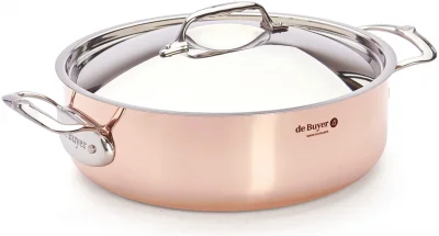 Garnek do duszenia 28 cm PRIMA MATERA - DE BUYER