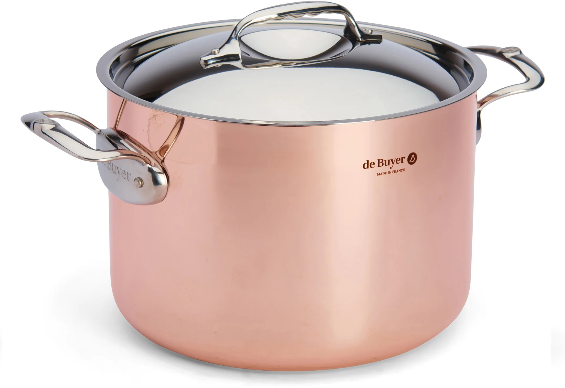 Garnek wysoki 24 cm PRIMA MATERA - DE BUYER