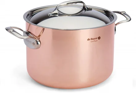 Garnek wysoki 24 cm PRIMA MATERA - DE BUYER